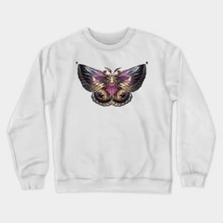 sci fi moth Crewneck Sweatshirt